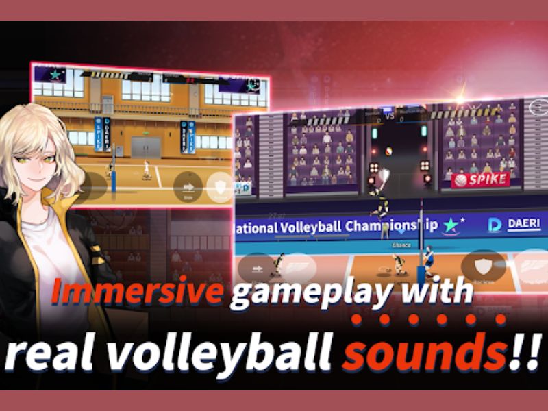 Tải The Spike Mod APK (Full Cầu Thủ SSS, Vô Hạn Tiền, Menu) v6.4.439 Gameplay & Mẹo Chơi Khi Dùng Bản Hack