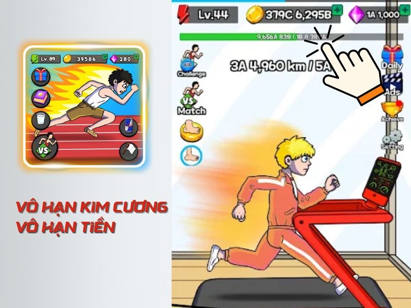 Tải Hack Tap Tap Run (Full Tiền, Kim Cương, Max Level) v2.1.3 Những Tính Năng MOD Hấp Dẫn Của Hack Tap Tap Run