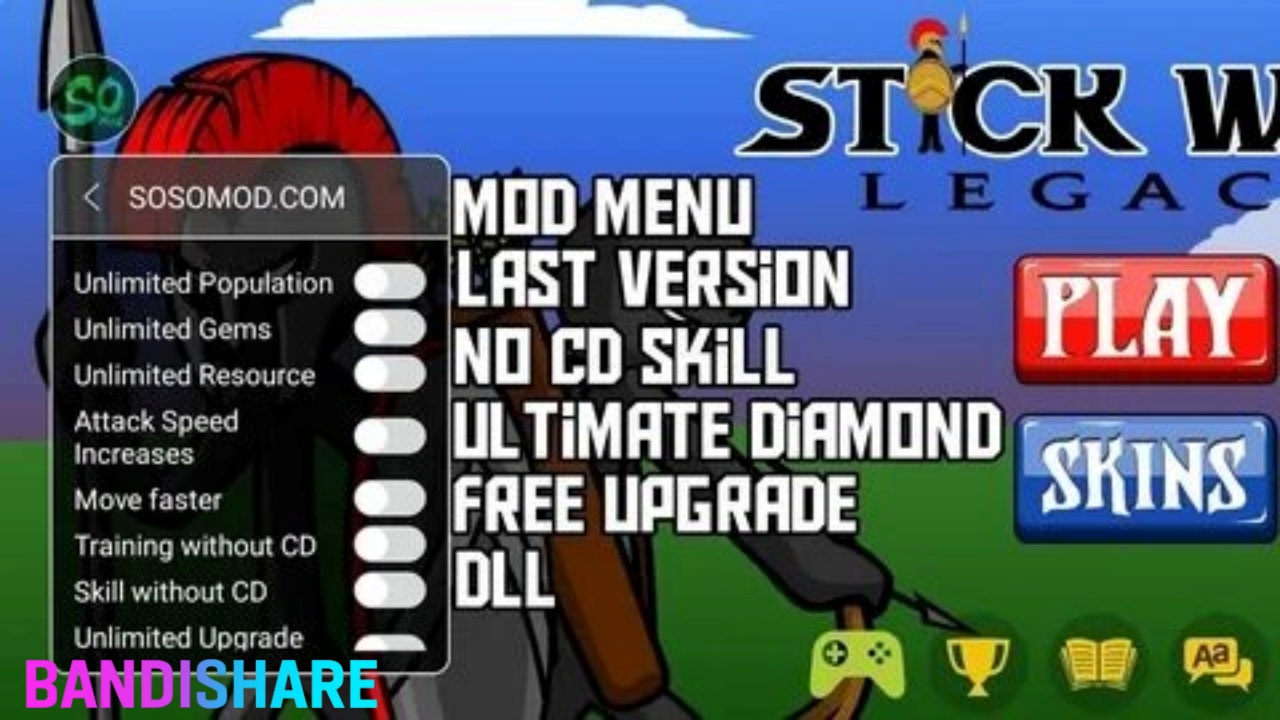 Tải Stick War Legacy Hack (Vô Hạn Nâng Cấp, Kim