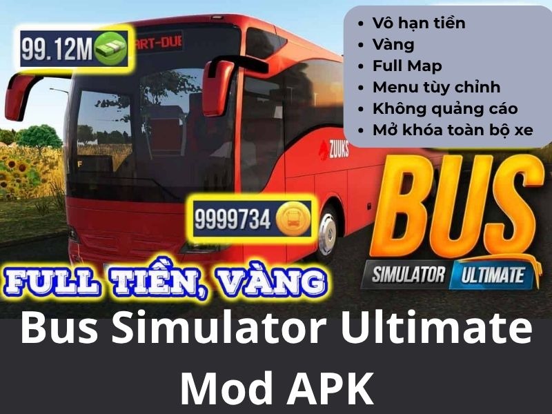 Tải Bus Simulator Ultimate MOD Apk (Full Tiền, Map) v2.2.8 Tính Năng Đặc Biệt Trong Bản Bus Ultimate Simulator Hack