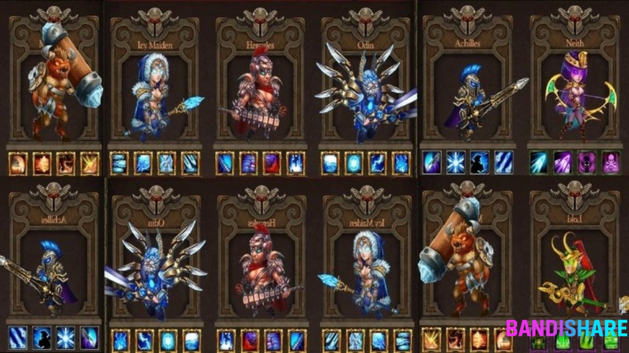 Tải Hack Epic Heroes War (Full Tướng, Kim Cương) v1.35.432.11151apblv6ts Tính Năng MOD Của Phiên Bản Hack Epic Heroes War