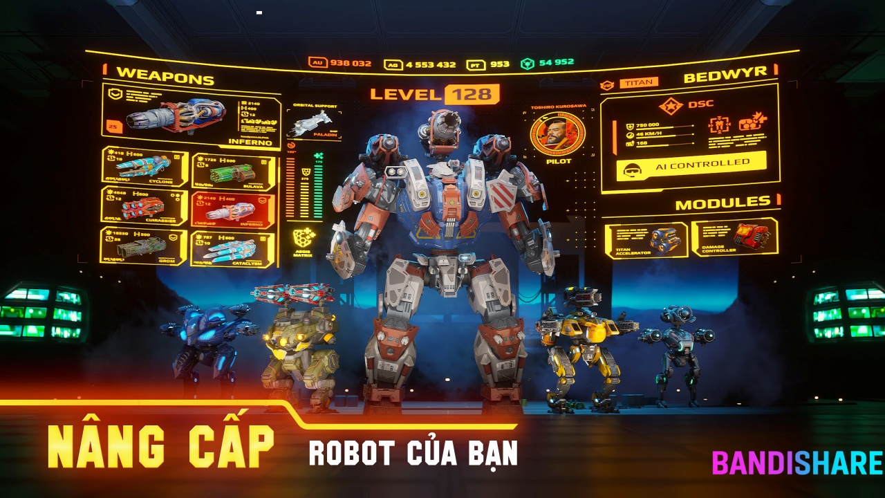 Tải Hack War Robot Mod Apk (Full Vàng, Vô Hạn Tiền) v12.0.2 Lý Do Vì Sao Nên Chọn Chơi Game Hack War Robot