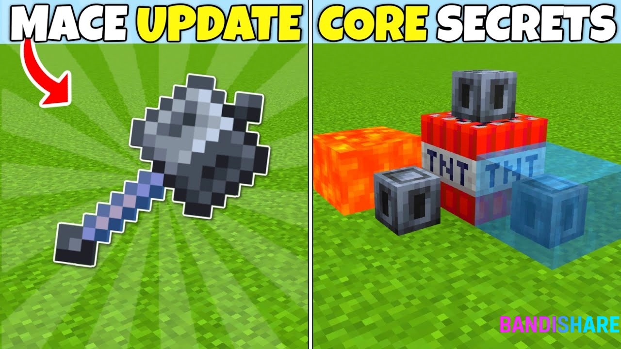 Tải Minecraft 1.21.44 APK Tiếng Việt Phiên Bản Mới Nhất Cho Android Vũ Khí Cận Chiến Mới: Mace