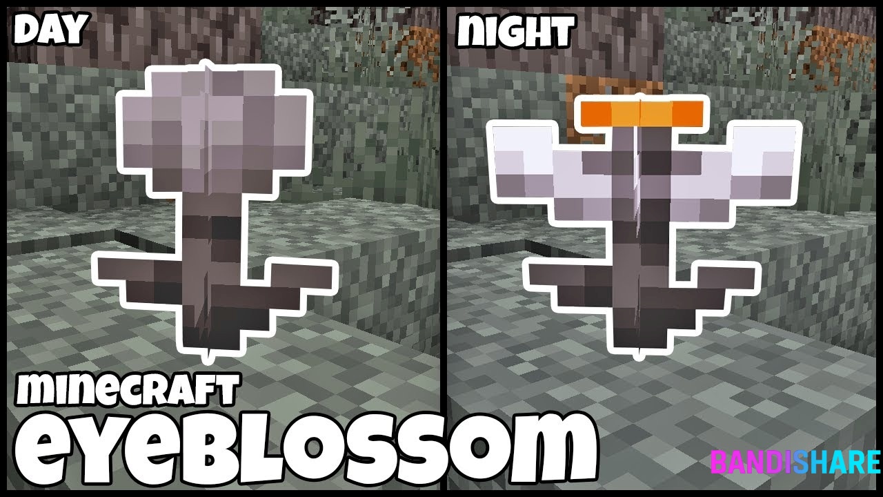 Tải Minecraft 1.21.50 APK Tiếng Việt Miễn Phí Cho Android Eyeblossom – Loài hoa phát sáng giúp trang trí ban đêm