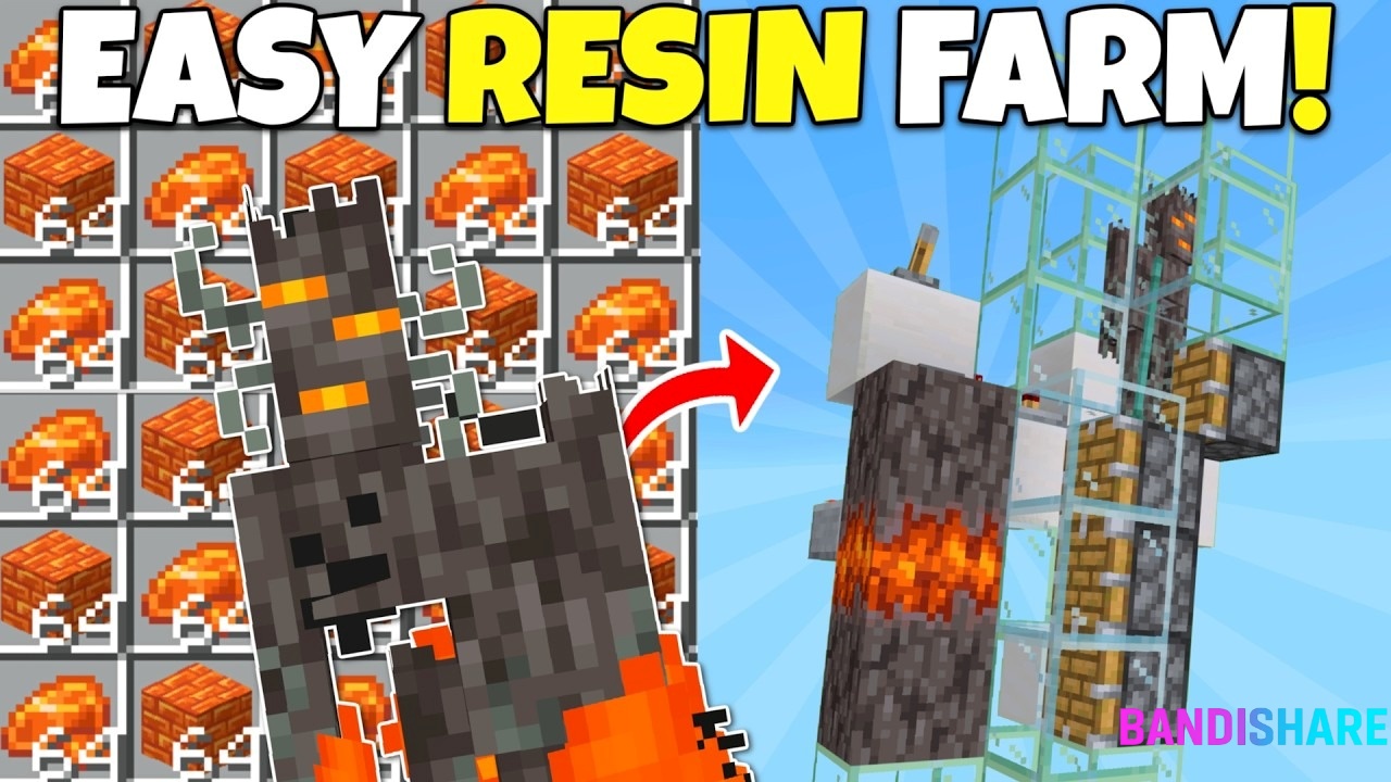 Tải Minecraft 1.21.50 APK Tiếng Việt Miễn Phí Cho Android Resin – Vật liệu xây dựng mới mở rộng khả năng sáng tạo