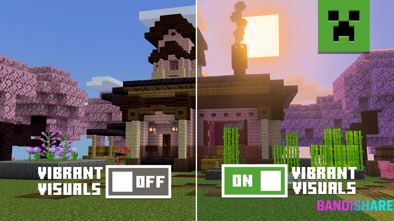 Tải Minecraft 1.21.94 APK Tiếng Việt Miễn Phí Mới Nhất Cho Android Vibrant Visuals – Nâng cấp đồ họa rực rỡ và có chiều sâu