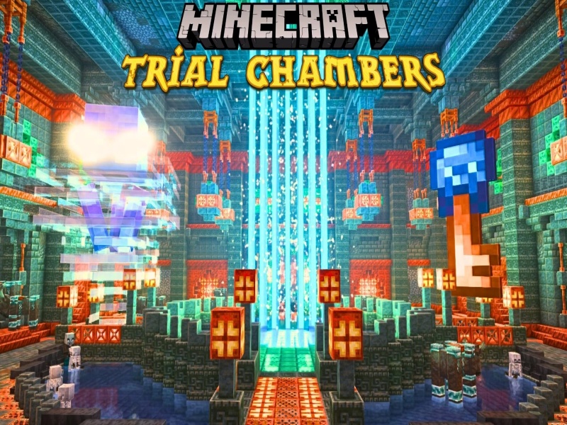 Tải Minecraft 1.21.0 Apk Tiếng Việt Miễn Phí Cho Android Cấu trúc Trial Chambers dưới lòng đất