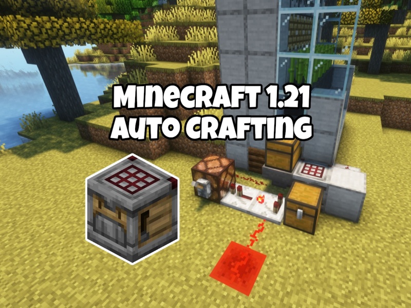 Tải Minecraft 1.21.0 Apk Tiếng Việt Miễn Phí Cho Android Tự động hóa sản xuất với khối Crafter