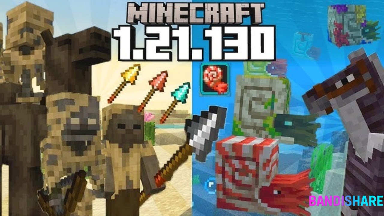 Tải Minecraft PE 1.21.130 APK Tiếng Việt Mới Nhất Dành Cho Android Bổ Sung Thêm Nautilus Và Zombie Nautilus: Sinh Vật Biển Mới Đầy Bí Ẩn