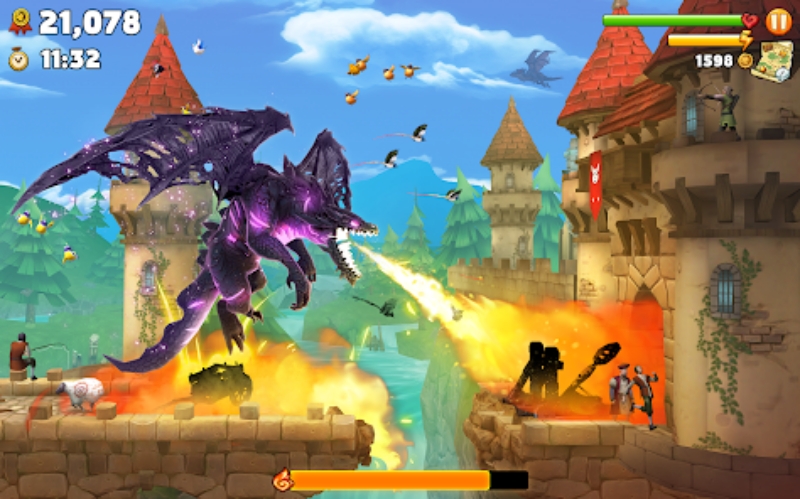 Tải Hack Hungry Dragon MOD APK (Vô Hạn Tiền, Kim Cương) v5.6 Hungry Dragon hack