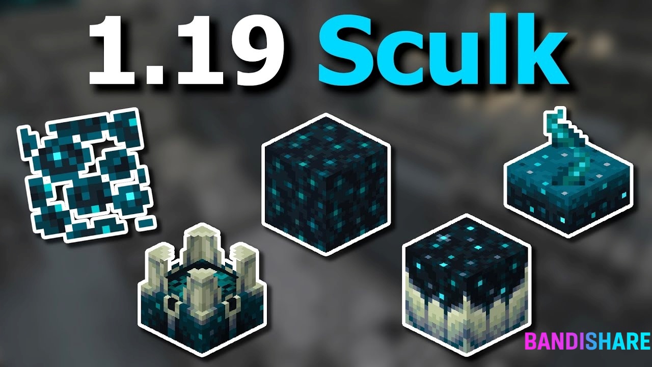 Tải Minecraft 1.19.0 Apk Tiếng Việt Miễn Phí Bản Dành Cho Android Khám Phá Sculk Blocks: 5 Loại Khối Mới Trong Deep Dark