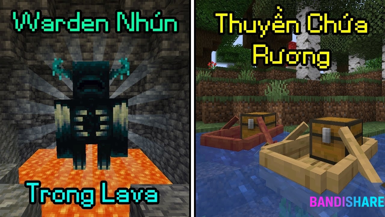 Tải Minecraft 1.19.0 Apk Tiếng Việt Miễn Phí Bản Dành Cho Android Thuyền Có Rương: Tính Năng Mới Trong Minecraft 1.19.0