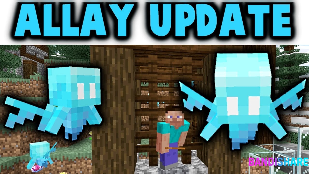 Tải Minecraft 1.19.0 Apk Tiếng Việt Miễn Phí Bản Dành Cho Android Allay: Sinh Vật Hỗ Trợ Thu Thập Vật Phẩm Mới