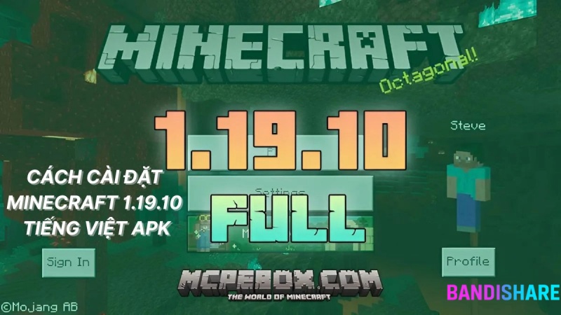 Tải Minecraft PE 1.19.10 Apk Tiếng Việt Mới Nhất Miễn Phí 100% Giới Thiệu Về Minecraft PE 1.19.10 Apk Tiếng Việt