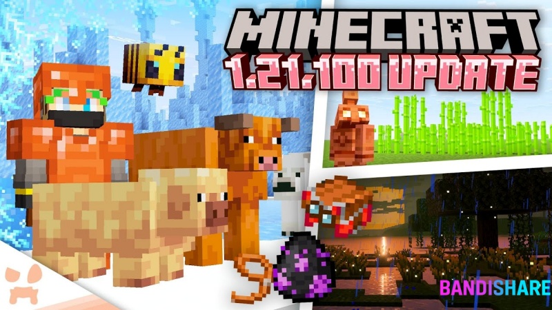 Tải Minecraft 1.21.100 Apk Tiếng Việt Mới Nhất Miễn Phí Nâng Cấp Trí Thông Minh Nhân Tạo Cho Các Loại Mob