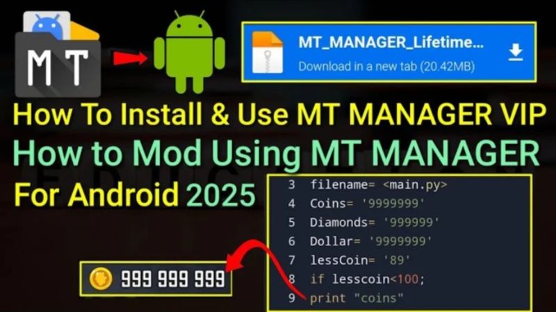 Tải MT Manager MOD APK (Mở Khóa VIP, No ADS) v2.26.2 Những Đặc Quyền Đặc Biệt Trên Phiên Bản MT Manager MOD v2.26.2