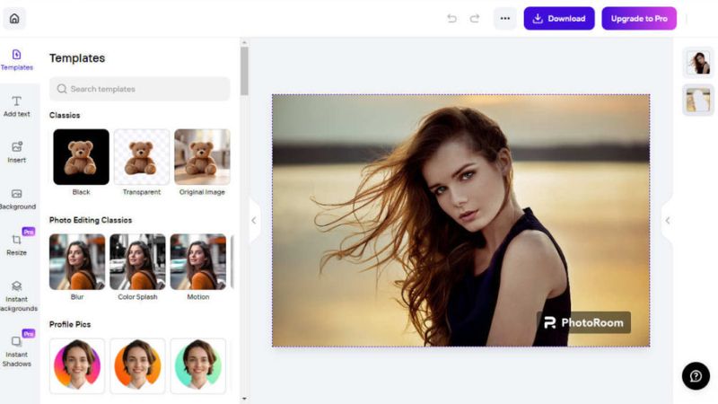 Tải PhotoRoom MOD APK(Mở Khóa Pro, Max) v2026.11.04 Công Nghệ Tách Nền Tự Động Bằng Trí Tuệ Nhân Tạo Trong PhotoRoom MOD APK