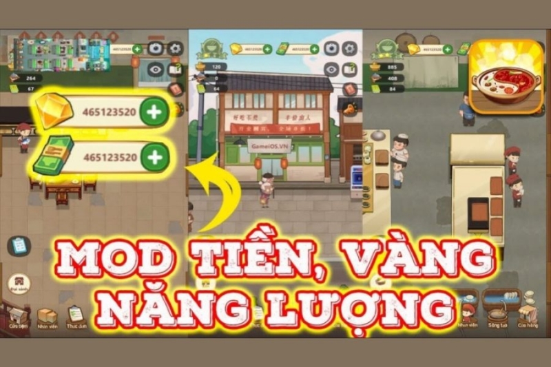 Tải Tiệm lẩu Đường Hạnh Phúc MOD APK (Vô Hạn Tiền, Kim Cương) v5.5.1 Tiệm lẩu Đường Hạnh Phúc MOD