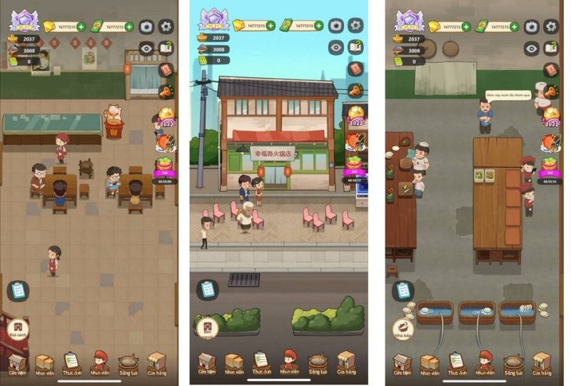Tải Tiệm lẩu Đường Hạnh Phúc MOD APK (Vô Hạn Tiền, Kim Cương) v5.5.1 Tiệm lẩu Đường Hạnh Phúc MOD