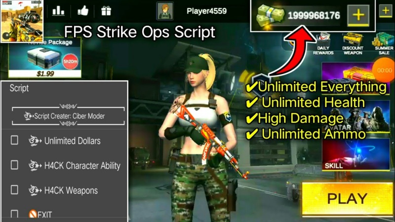 Tải Hack FPS Online Strike v1.7.1 (Vô Hạn Tiền, Không Quảng Cáo) hack-fps-online-strike-03