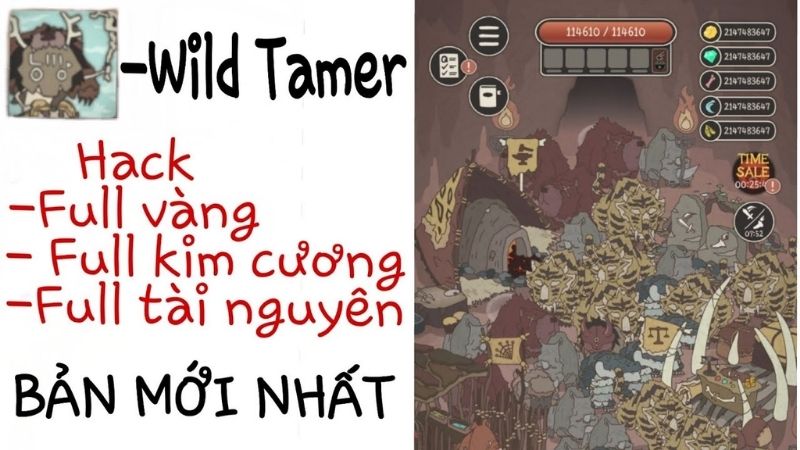 Tải Hack Wild Tamer (Full Tiền, Tất Cả, Bất Tử) v2.45 Đặc Quyền Tối Thượng Tại Wild Tamer Hack Full Tất Cả