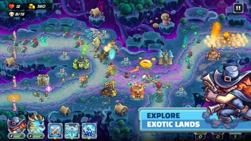 Tải Kingdom Rush 5 MOD APK (Vô Hạn Kim Cương, Mua Sắm) v7.00.62 Hệ thống tháp Elite