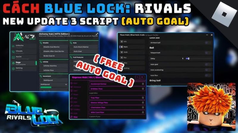 Script BLUE LOCK RIVALS MOD
